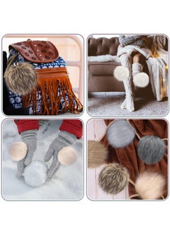 8 Pieces Faux Fur Pom Pom For Hats, 6 Inch Large Faux Fur Pom Pom Fluffy Pom Pom Balls With Elastic Loop For Crafts Gloves Scarves Knitting Accessories - pzsku/Z1FBDBFD4305ECC44D058Z/45/_/1734348250/aaeb3cdd-83e0-4706-941b-305ba566148d