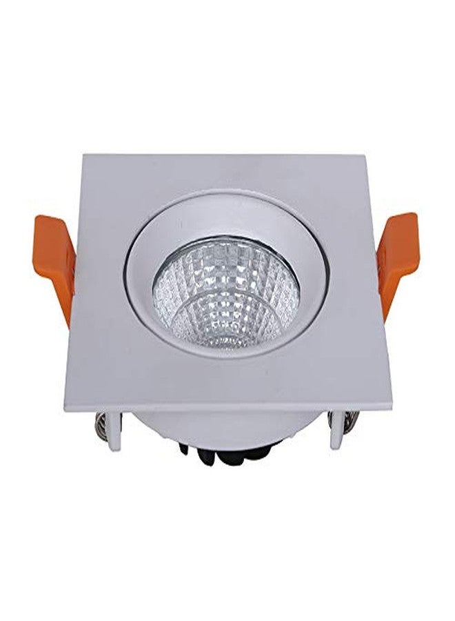 LEDOLUX 3-Watt Cool White 6000K Square Led COB Spot light (Pack of 1) - Image 1