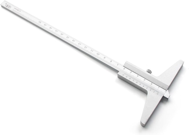 Utoolmart 0-200mm/7.9" Depth Vernier Caliper Micrometer Gauge Measuring Tool 0.02mm Resolution 1 Pcs - Image 4