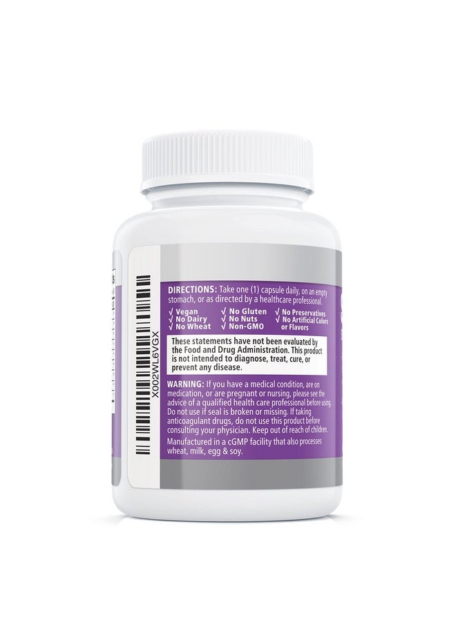 Balance ONE Serradefend Biofilm Defense Digestion Systemic And Digestive Enzymes Serrapeptase Nattokinase Protease Cellulase 60 Capsules 2 Month Supply  - Image 3