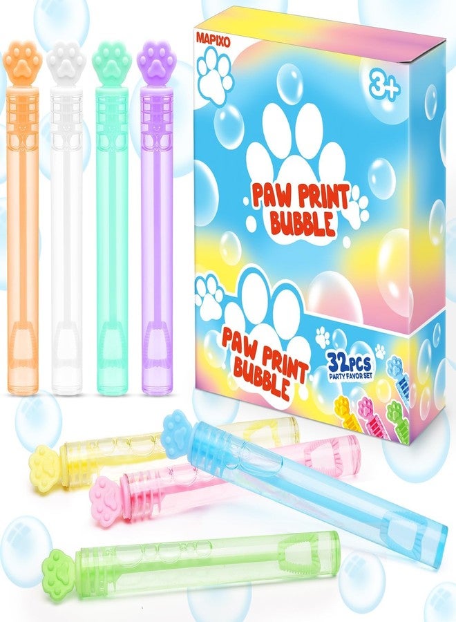 MAPIXO Paw Print Mini Bubble Wands, Cat Party Supplies, Puppy Dog Birthday Decoration, Party Favors for Kids Toddler, Prizes, Treasure Box Toys, Easter Pinata Goody Bag Stuffer, Valentines Gift for Girl Boy - Image 5