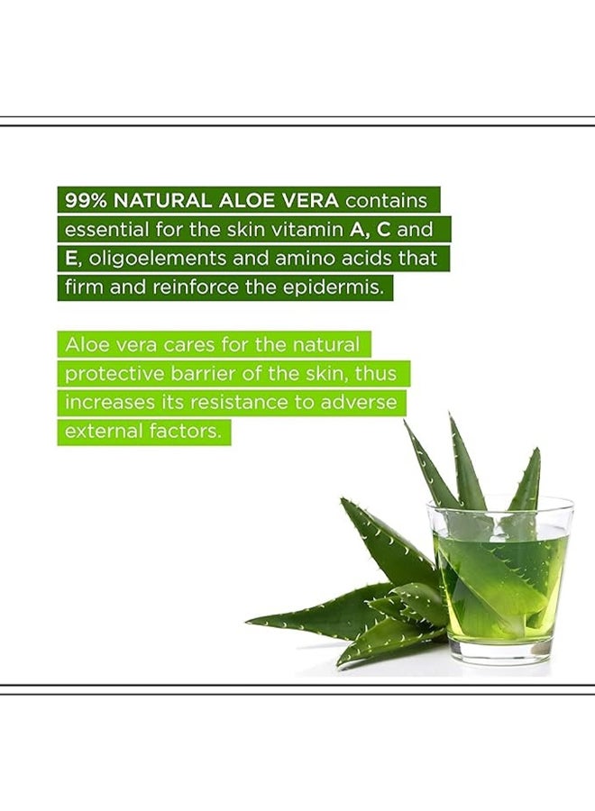 EVELINE COSMETICS Eveline Cosmetics Bio Organic Aloe Vera Gel, 99% Natural Moisturizing Gel For Body And Face, Cooling Effect For Dry And Irritated Skin, 250Ml - Image 4