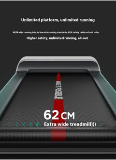 Sharpdo 3.0HP 1-15km/h Small Household Indoor Silent Treadmill Walking Machine, Foldable Multifunctional Fitness Equipment, 120kg Load-Bearing  - Image 4