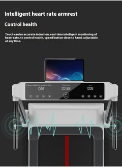 Sharpdo 3.0HP 1-15km/h Small Household Indoor Silent Treadmill Walking Machine, Foldable Multifunctional Fitness Equipment, 120kg Load-Bearing  - Image 5