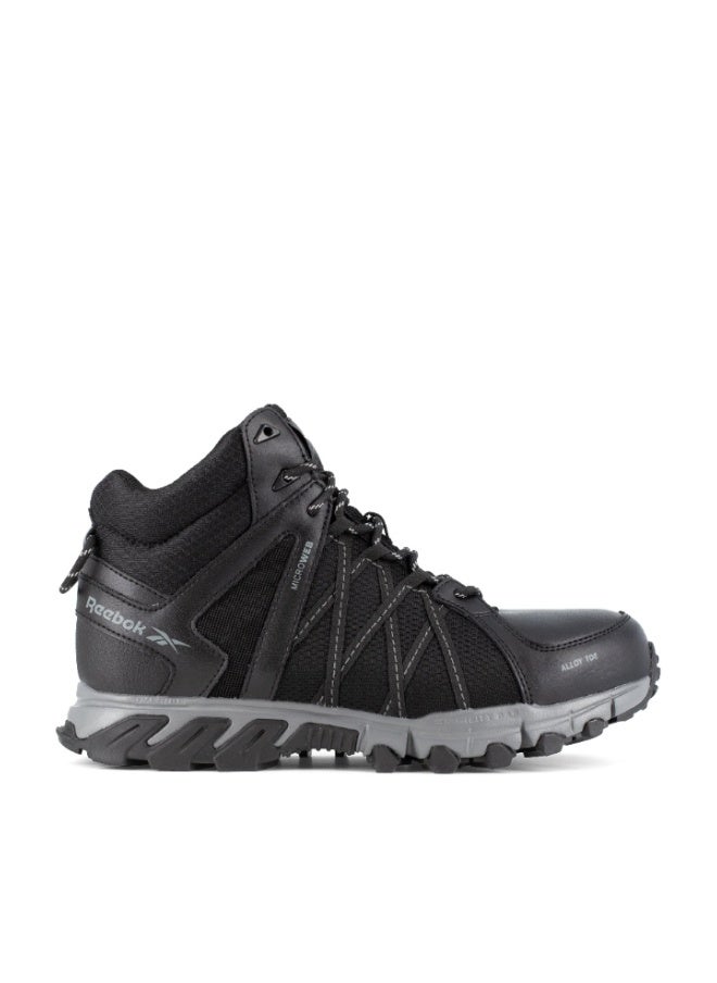 Reebok Work تريل غريب سيفتي | IB3406S3 – أسود/رمادي، حذاء سلامة بمقدمة واسعة مع توسيد DMXRide وراحة MemoryTech وثبات SRC على مختلف الأسطح - Image 2