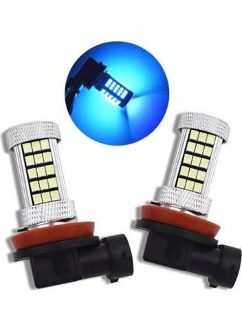 Femex Eco H9 Fog Light LED Bulb 63 LEDs with Lens 9W Ice Blue  - Image 2