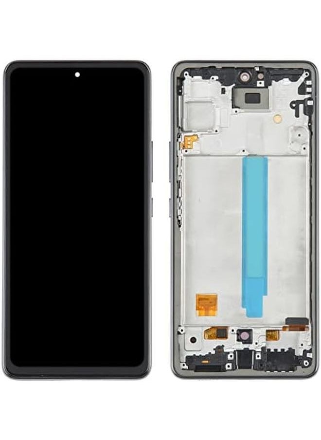 erorex - Zzjingli Oled Lcd Screen For Samsung Galaxy A53 5G Sm A536 Digitizer Full Assembly With Frame Black - Image 1