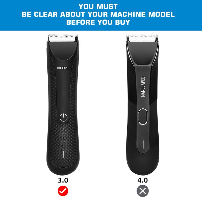 CR8GR8 Professional guide Comb Fit Cutting Guider for Manscaped 3.0,4 Pack 8 Cutting Lengths from 1/8"-1/2" Inch Fit The Lawn Mower 3.0 Groin Hair Trimmer - Image 4