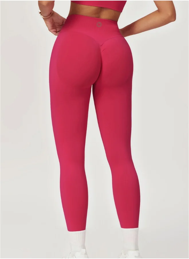 KAWN.YOGA Womens High Waist Contour Seamless Workout sport Leggings Yoga Pants Tummy Control Running Pants