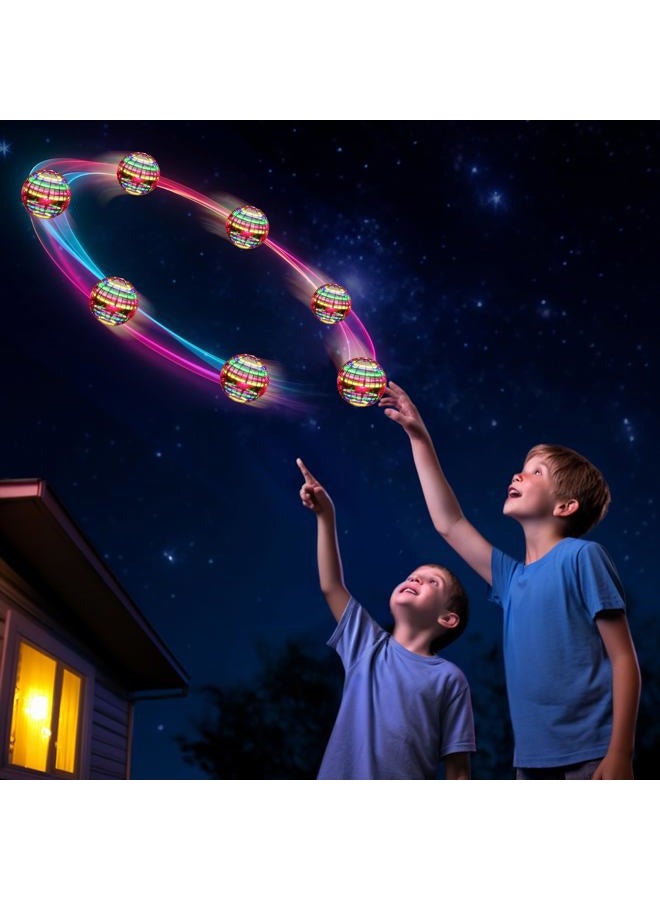 Ivtivfu Flying Toys That Brings Magic into Reality Outdoor Cool Things Toys Flying Orb Ball Spinner Hand Spinner Drones Ball Boomerang (Red) - Image 3