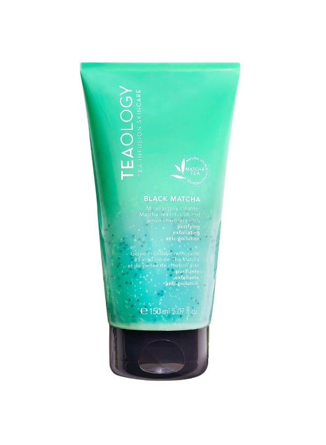 تيولوجي منظف ​​جيلي ميسيلار بالشاي الأسود من تيولوجي، منقي ومقشر للبشرة، 150 مل - Image 1