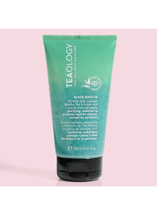تيولوجي منظف ​​جيلي ميسيلار بالشاي الأسود من تيولوجي، منقي ومقشر للبشرة، 150 مل - Image 2