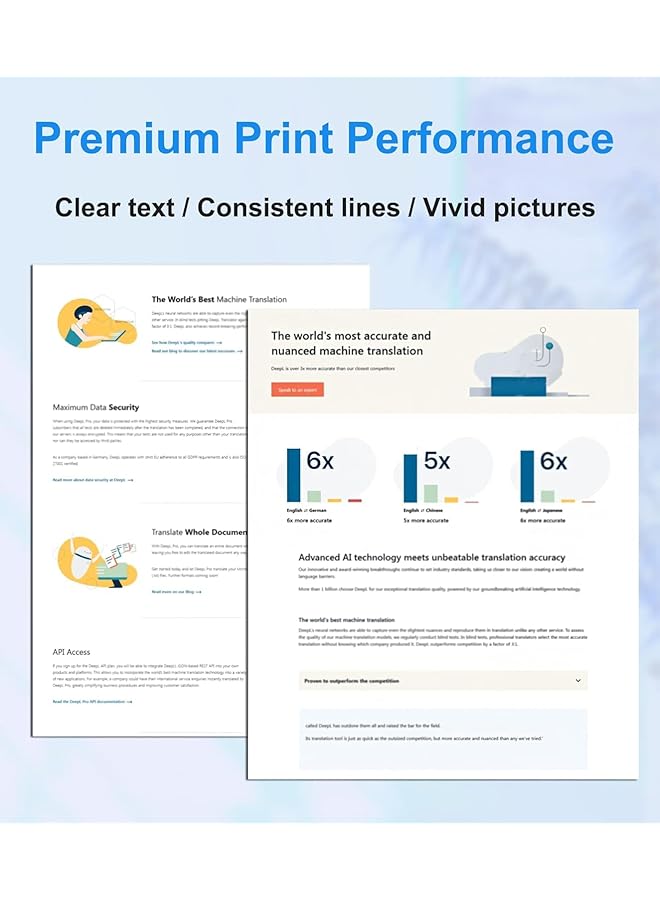 erorex 652 Ink Cartridge Replacement For Hp 652 Xl Compatible With Hp Deskjet 3787 3789 3835 4535 Printers 1 Black 1 Tricolor - Image 5