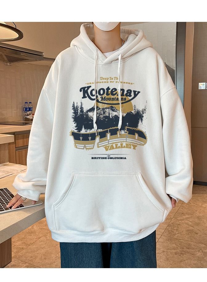 Loquat Men's Autumn And Winter Casual Fashion Loose Hoodie