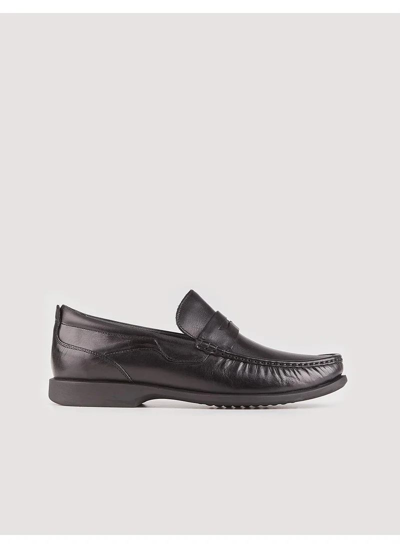 كاباني Genuine Leather Black Men's Casual Shoes