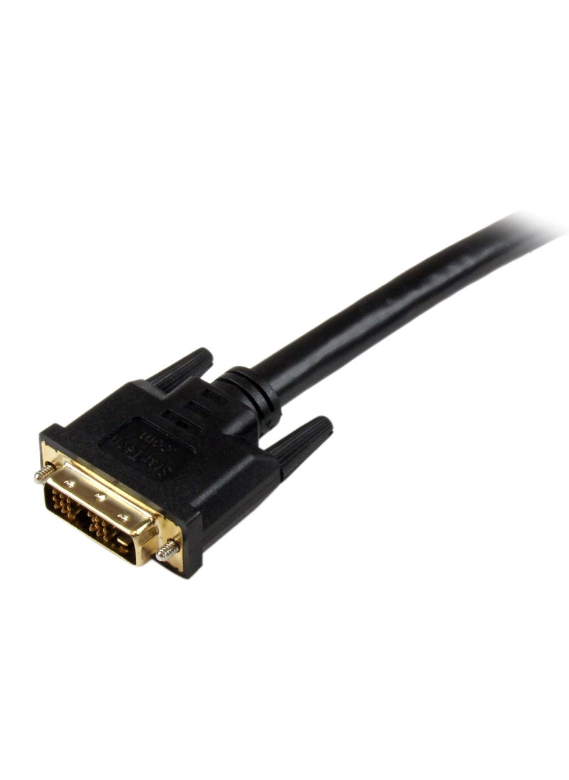 Startech.com StarTech.com 30 ft. HDMI to DVI-D Cable - M/M - Bi-directional HDMI-DVI-D Cable (HDMIDVIMM30)  - Image 2