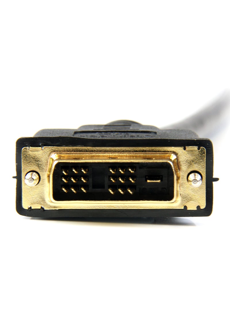 Startech.com StarTech.com 30 ft. HDMI to DVI-D Cable - M/M - Bi-directional HDMI-DVI-D Cable (HDMIDVIMM30)  - Image 3