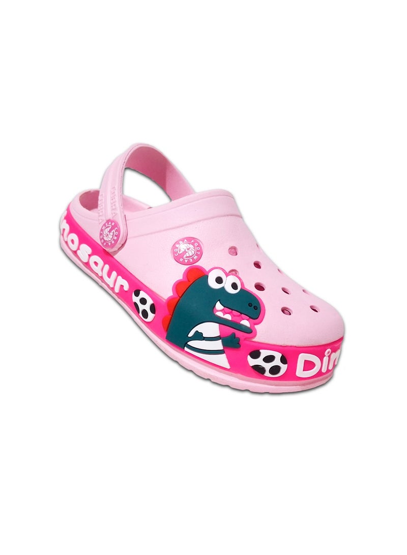 Cobra Dino Kids Breathable Slip-On Crocs – Waterproof, Non-Slip, and Versatile for Indoor & Outdoor Use"  - Image 1