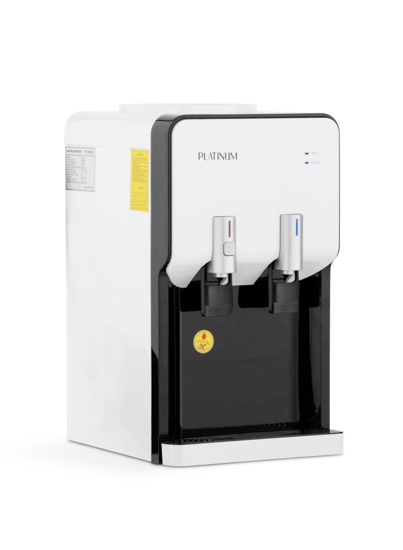 بلاتينيوم WD-5151 موزع مياه صغير  بقوة 85 واط، قدرة التسخين 90-85 درجة، باللونين - ابيض/اسود - Image 4