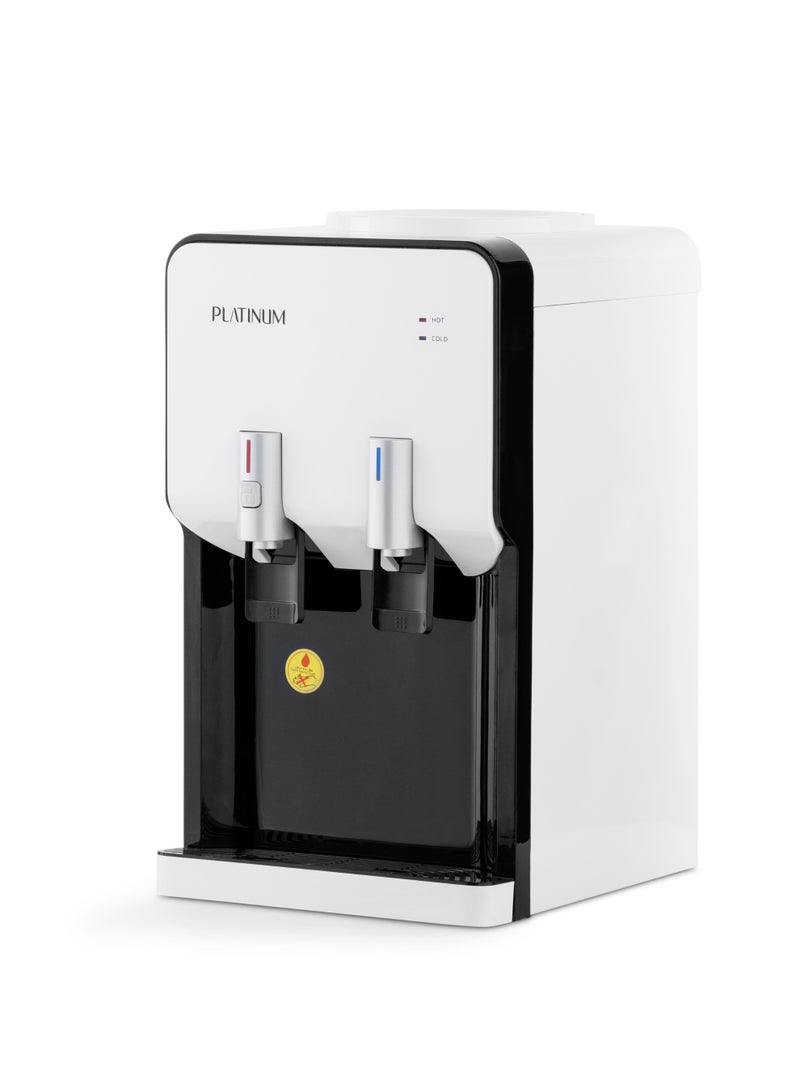 بلاتينيوم WD-5151 موزع مياه صغير  بقوة 85 واط، قدرة التسخين 90-85 درجة، باللونين - ابيض/اسود - Image 5