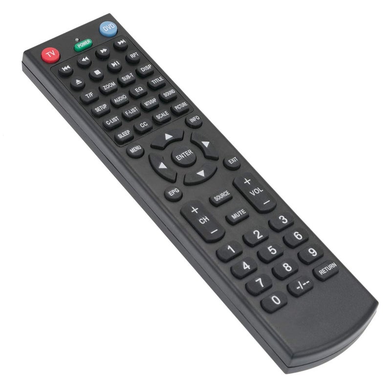 ZdalaMit New TV DVD Combo Replace Remote Control fit for Jensen JTV19DC JE2815 JE4015 JE5015 JE3215 JTV2815DC JE3214 JE1914 JE2414 JE2814 JE3914 JE4614 JE5014 JE1914DVDC JE1913AC2 JE3213AC JE2613AC JE2612LED - Image 3
