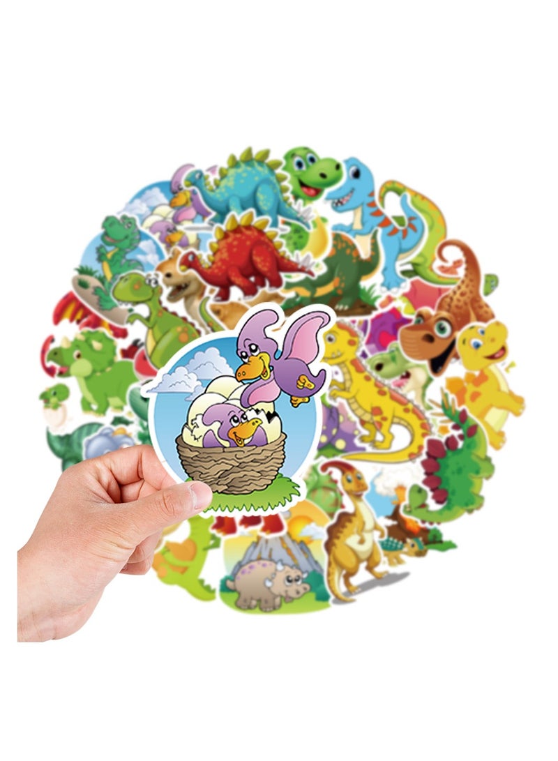 50-Piece Stickers Waterproof Animal Vinyl Stickers for Kids - Image 5