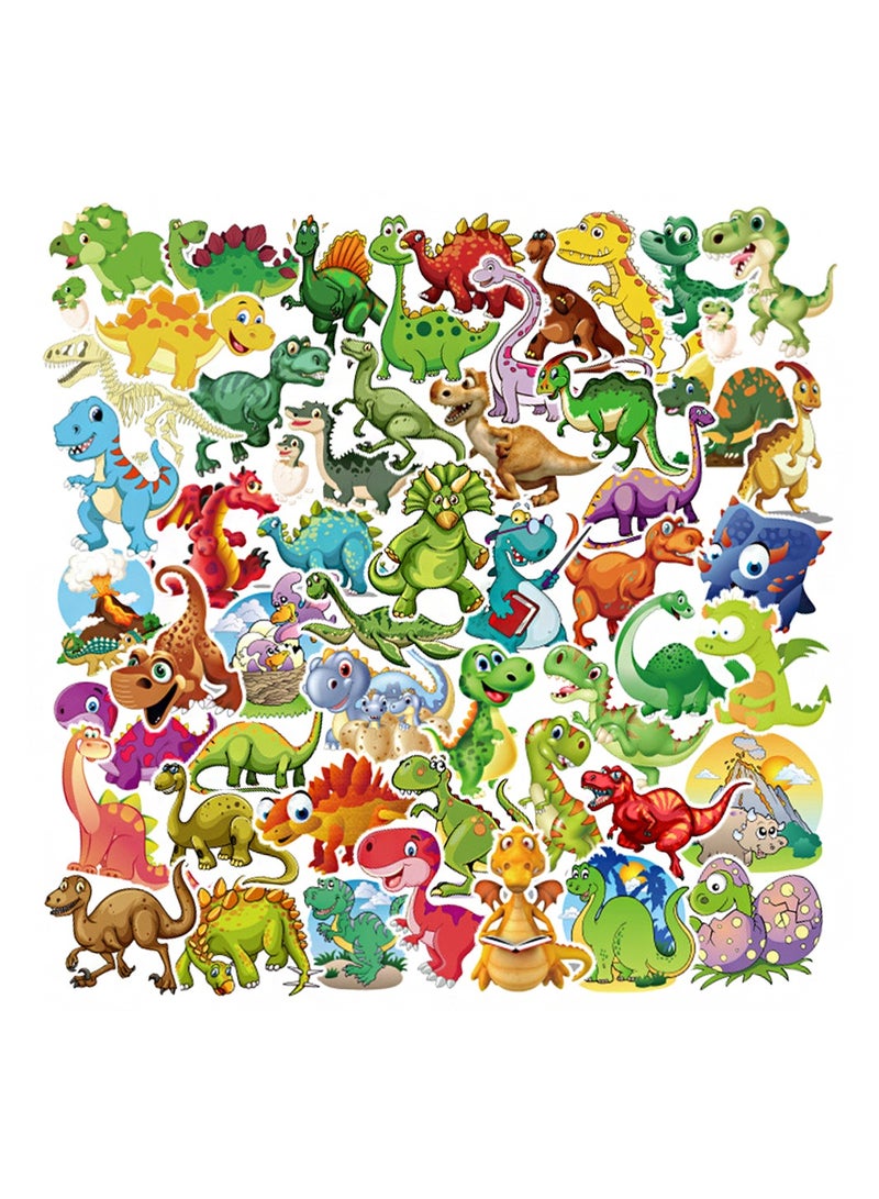 50-Piece Stickers Waterproof Animal Vinyl Stickers for Kids - Image 1