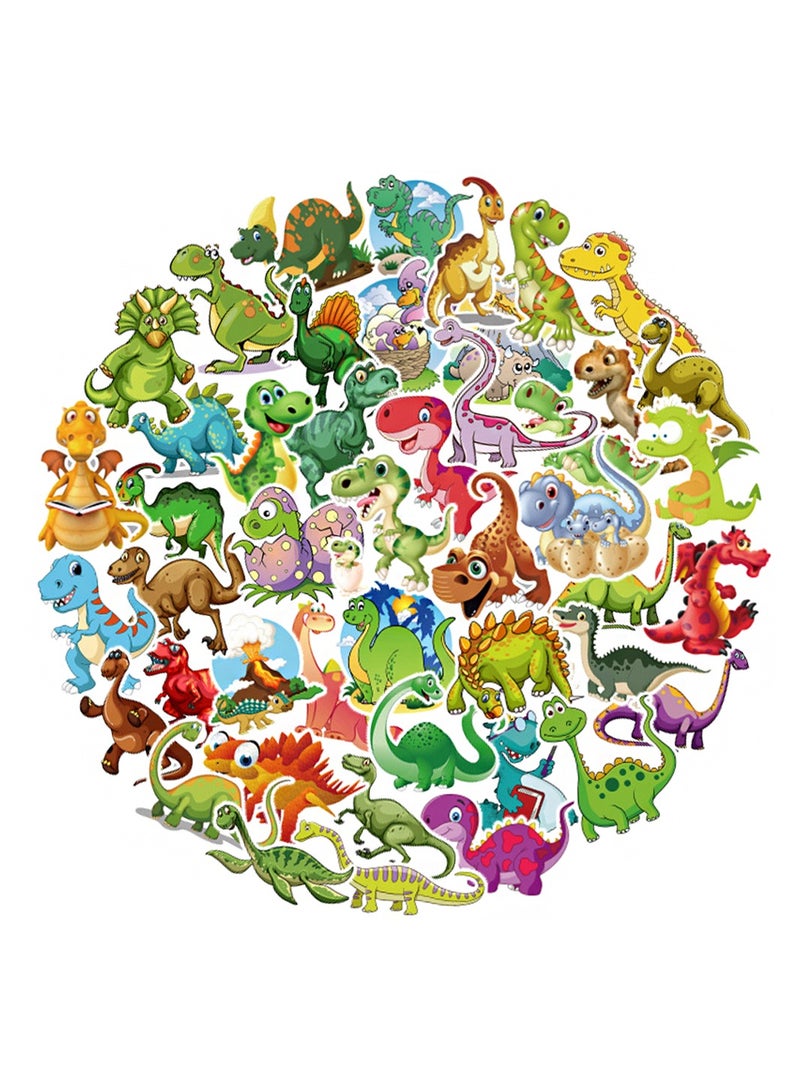 50-Piece Stickers Waterproof Animal Vinyl Stickers for Kids - Image 2