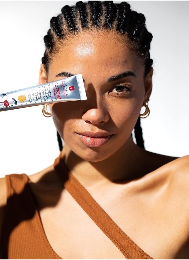 erborian - ERBORIAN CC Cream SPF 25, Caramel - Lightweight Coverage & Sun Protection 15ml - Image 1