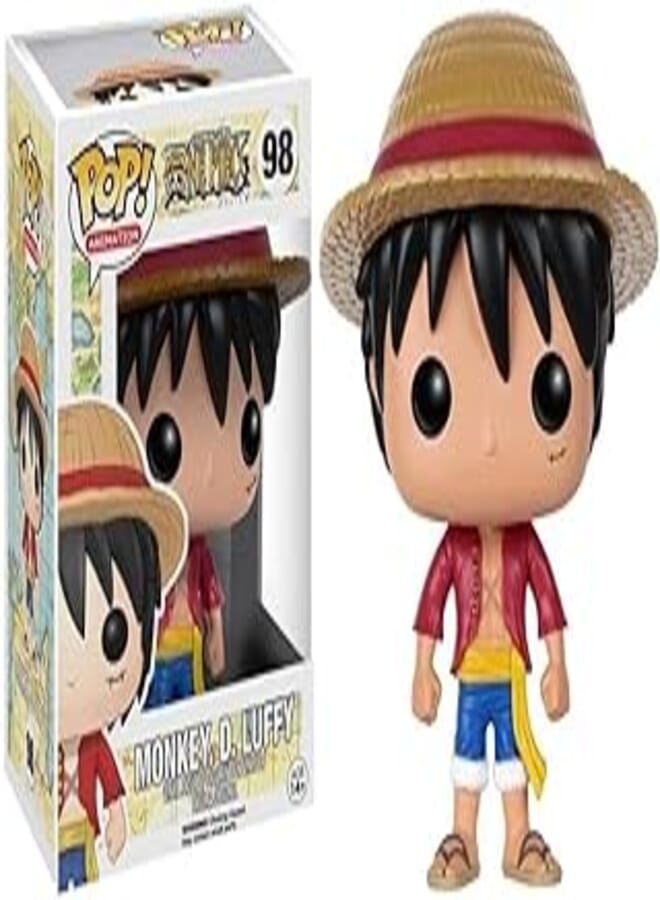 Funko pop Monkey.D.Luffy, 5305 Action Figures above 3 years, Multi colored