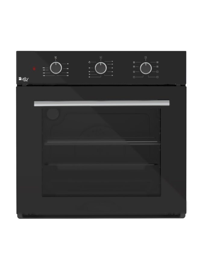 Built-in Electric Oven 60cm, 60L Capacity, 8 Cooking Functions, Mechanical Timer with Cut-Off, Black (Made in Turkey) – KPT606EEBL