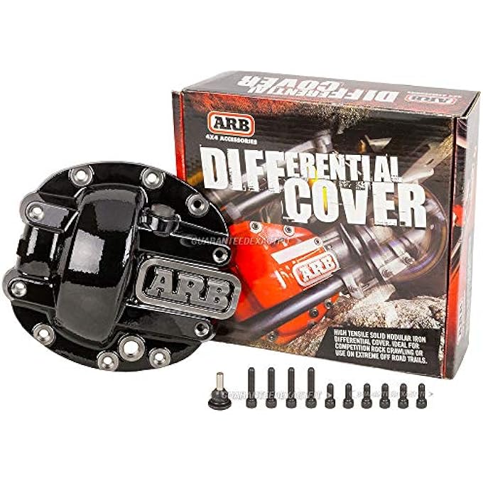 rayihni ARB Products 0750002 Competition Differential Cover for Dana 30 in Black Dana 30 Black - Image 1