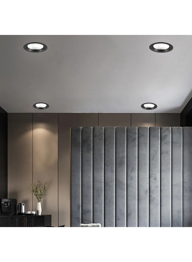 هامر كشاف سبوت لايت اسود لون الانارة ابيض 10 سم 10 واط - Image 3