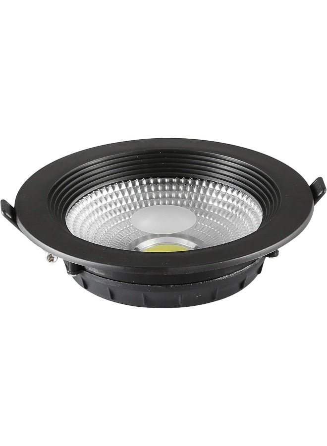 هامر كشاف سبوت لايت اسود لون الانارة ابيض 10 سم 10 واط - Image 1