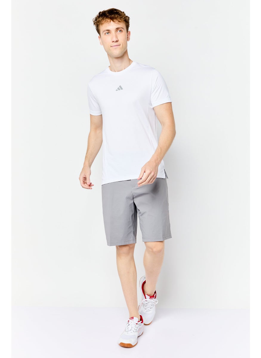 Adidas Men Regular Fit 10 Inseam Golf Shorts, Grey  - Image 2