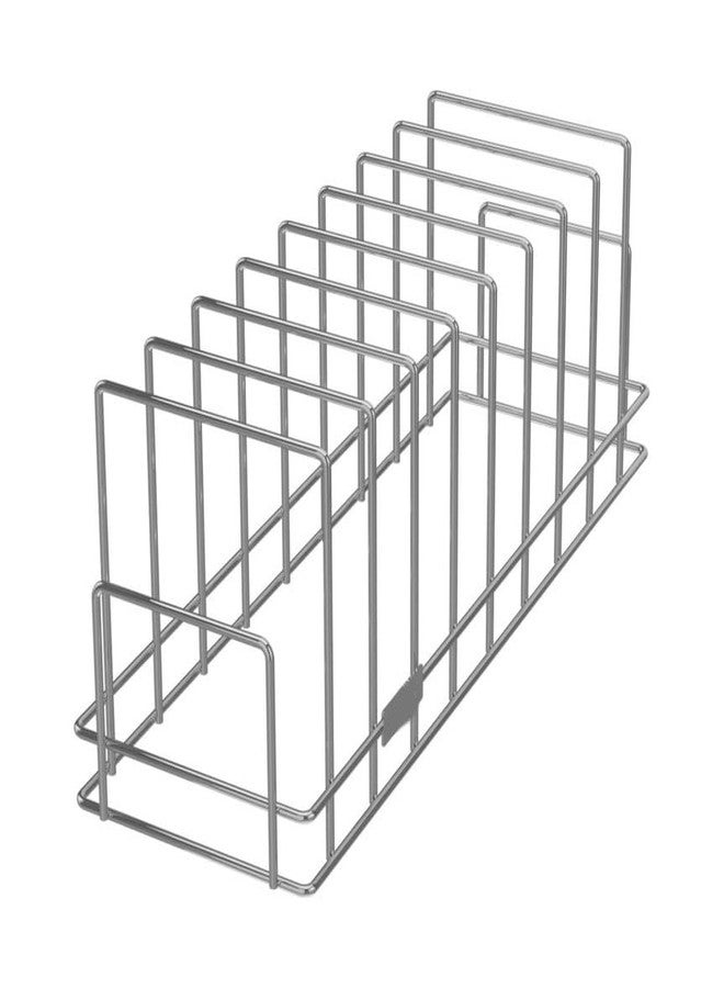 Gra8 Stainless Steel Foldable Dish Rack - Space Saving Multi-Tier Dish Stand for Plates Bowls Utensils - Compact Kitchen Dish Organizer Drainer (Square) - Image 2