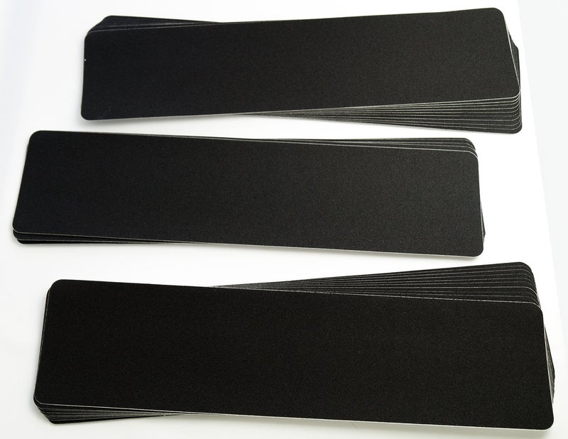 Slip Doctors Non-Slip Stair Treads (25 Pack) for Indoor & Outdoor Steps – Anti-Slip Pre-Cut Adhesive Grip Tape to Increase Slip Resistance on Stair Nosing & Edges - Image 1