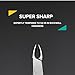 Rui Smiths Professional Cuticle Nippers | Precision Surgical-Grade Stainless Steel Cuticle Trimmer, French Handle, Double Spring, 4mm Jaw (Quarter Jaw) - Image 3