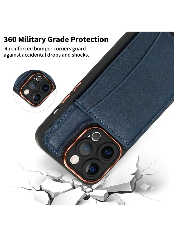 Zaboon Case For iPhone 13 Pro Multifunctional Magsafe Magnetic Card Bag Phone Case - Image 5