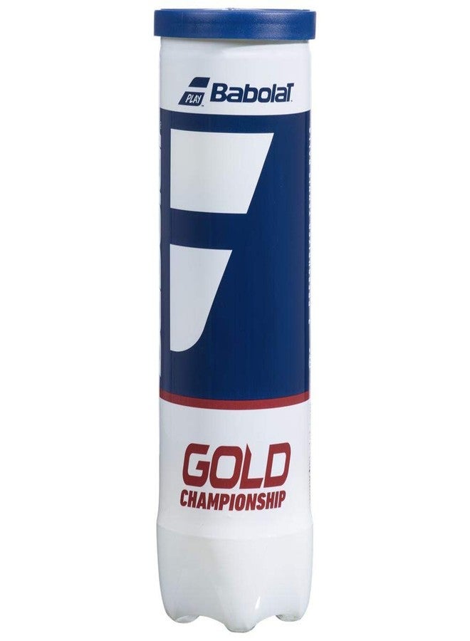 Babolat Gold Championship Tennis Balls| ITF Approved, High Bounce, Pressurized & Durable for Comfort and Performance on All Courts| Perfect for Improving Game| 4 Cans-12 Balls (3 Balls/Can) - Image 1