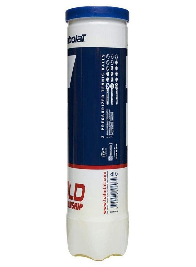 Babolat Gold Championship Tennis Balls| ITF Approved, High Bounce, Pressurized & Durable for Comfort and Performance on All Courts| Perfect for Improving Game| 4 Cans-12 Balls (3 Balls/Can) - Image 3