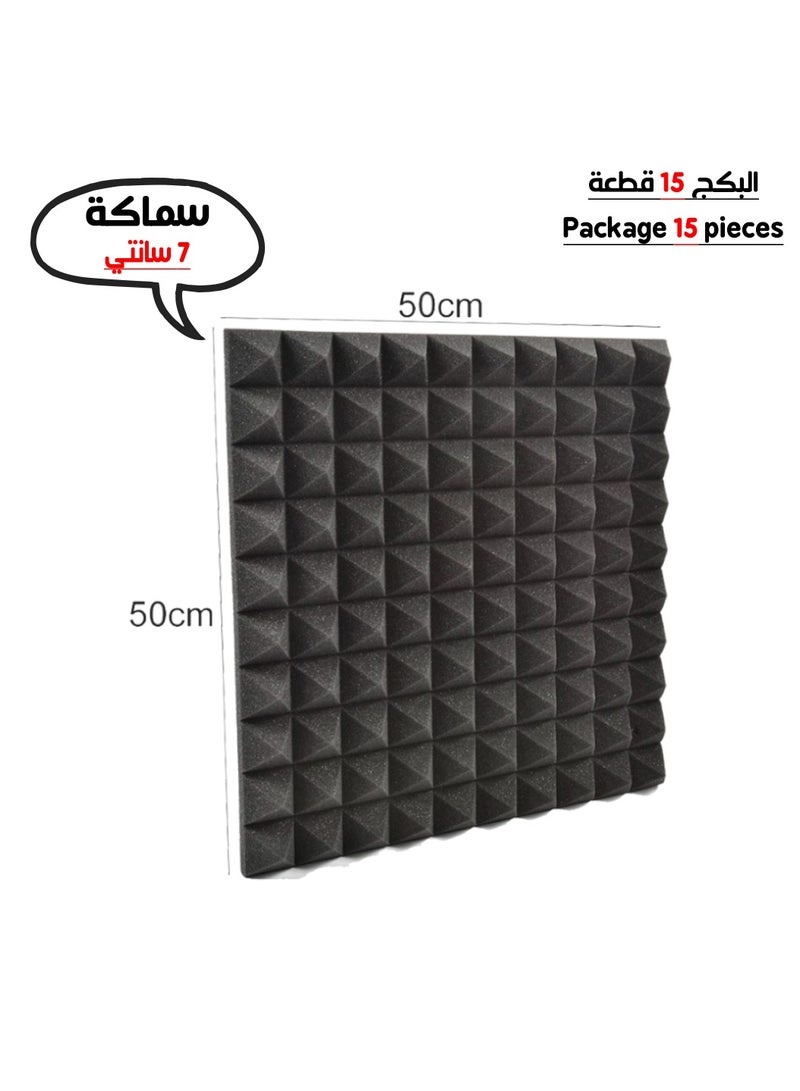 Pyramid sound insulation for walls 7 cm thick  - Image 1