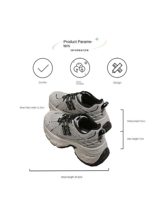 SAFIYA Instant 7cm Lift Saturday's 2025 New Platform Sneakers For Women, Casual Athletic Shoes With Thick Sole - Image 5