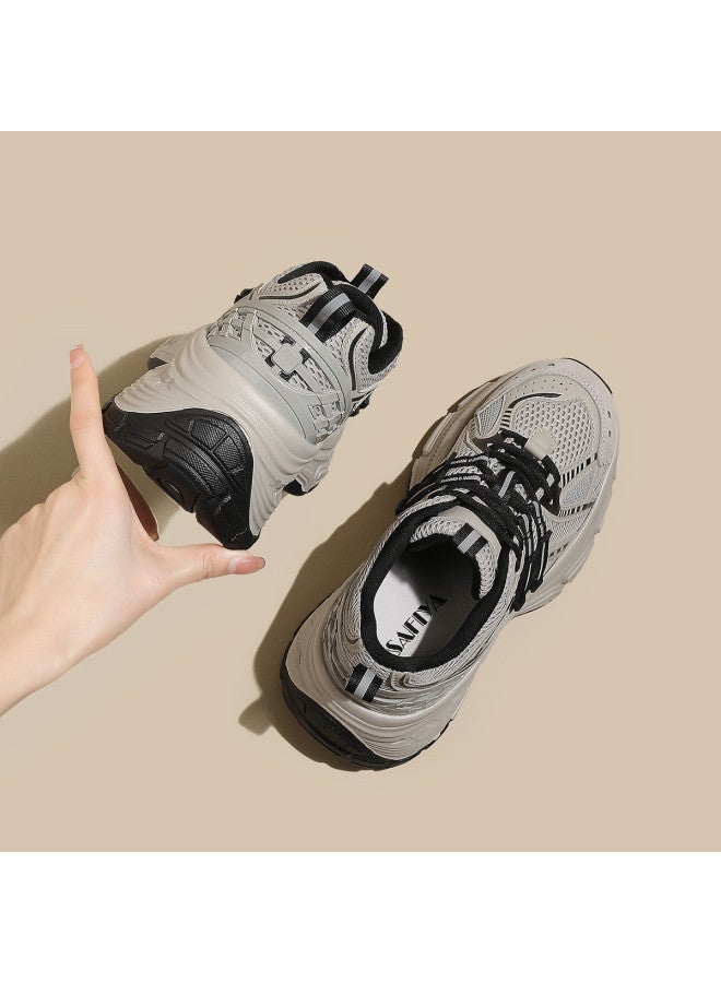 SAFIYA Instant 7cm Lift Saturday's 2025 New Platform Sneakers For Women, Casual Athletic Shoes With Thick Sole - Image 4