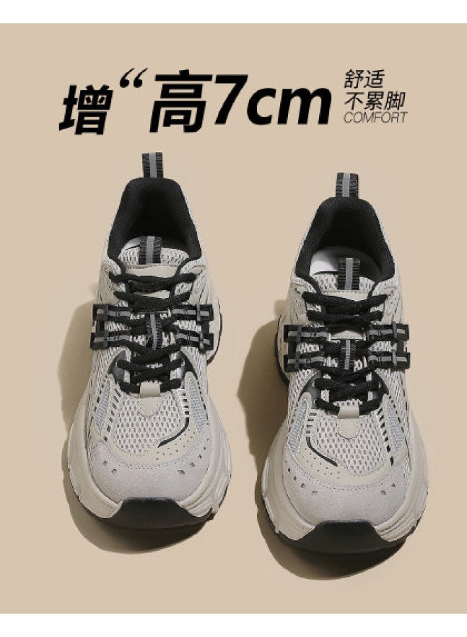 SAFIYA Instant 7cm Lift Saturday's 2025 New Platform Sneakers For Women, Casual Athletic Shoes With Thick Sole - Image 1