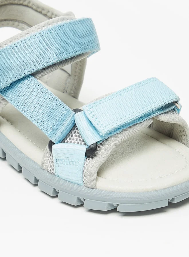 جونيورز Boys Colourblock Floaters with Hook and Loop Closure