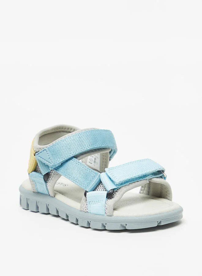 جونيورز Boys Colourblock Floaters with Hook and Loop Closure