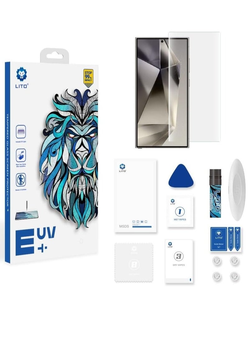 ليتو - واقي شاشة Lito Honor X9C Premium UV Liquid Glue من الزجاج المقوى مع تغطية من الحافة إلى الحافة - Image 1