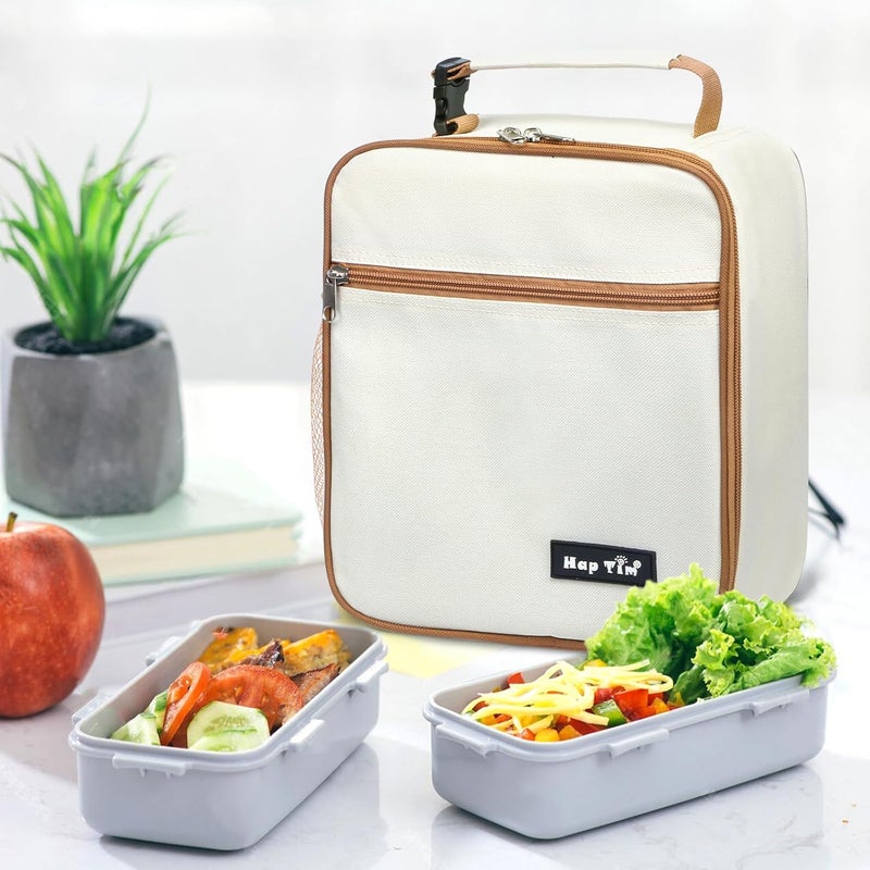 Hap Tim Insulated Lunch Bag - Beige - Image 4