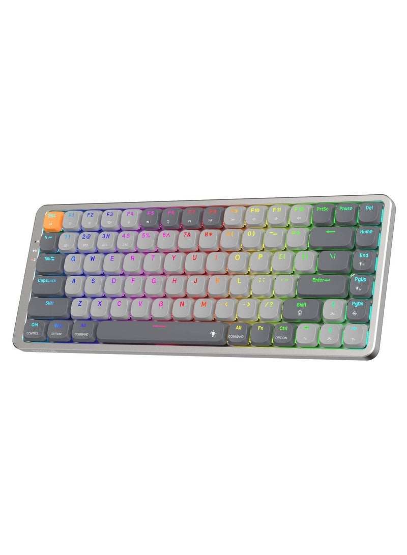 REDRAGON K652 75% Wireless RGB Mechanical Keyboard Red Switch - Image 1
